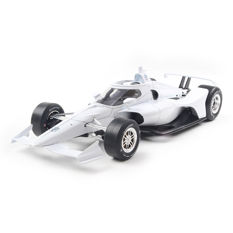 NTT INDYCAR Series - Blank White Autograph Car (Super Speedway Configuration) 1:18 Scale Main Image