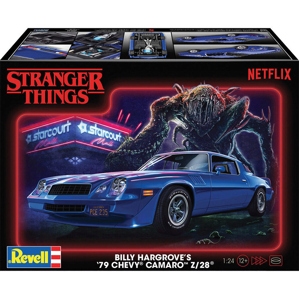 Billy Hargrove's 1979 Camaro Z/28 - Stranger Things Model Kit Main Image