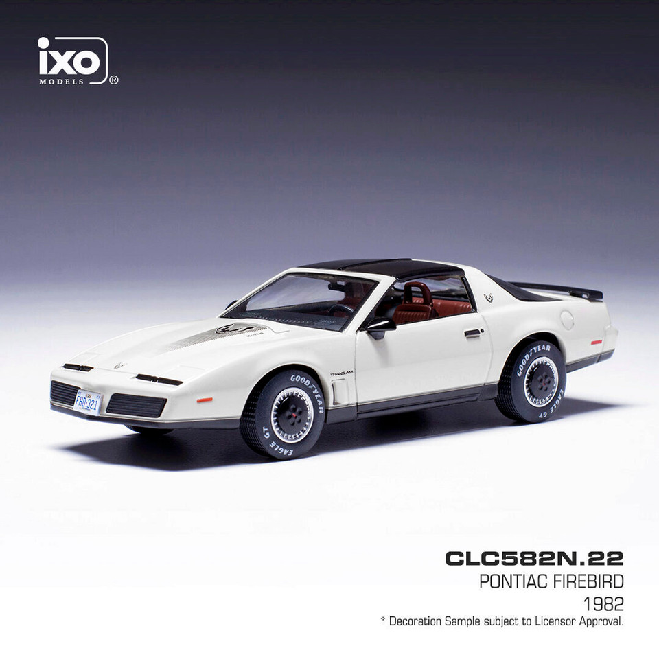 1982 Pontiac Firebird - Peal White 1:43 Scale Main Image