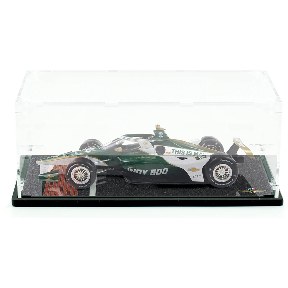 Official Indianapolis 500 1:18 Scale Diecast Display Case with Interchangeable Inserts Main Image