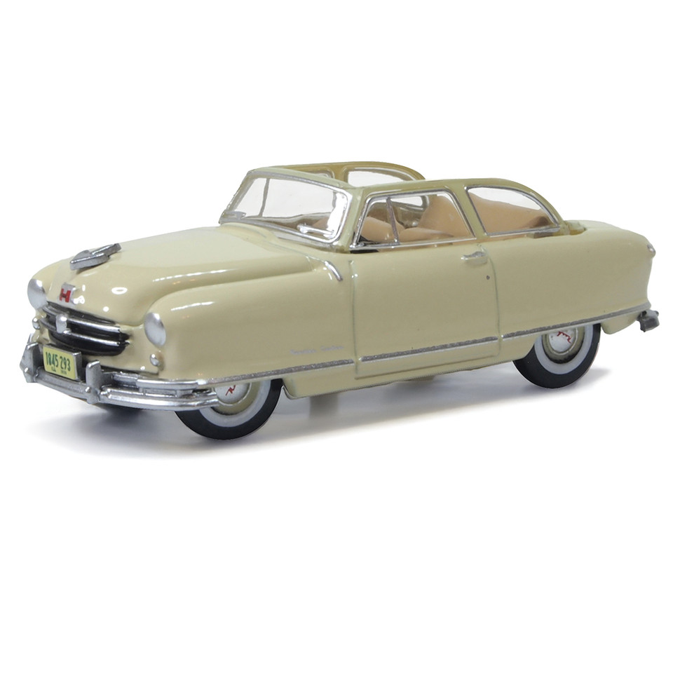 Nash Rambler Custom Landau Convertible - Champagne Ivory (Open) 1:87 Scale Main Image