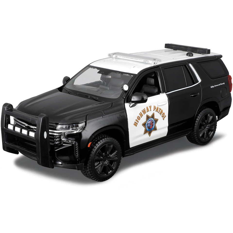 Design Authority 2021 Chevrolet Tahoe - B&W CHP 1:24 Scale Main Image