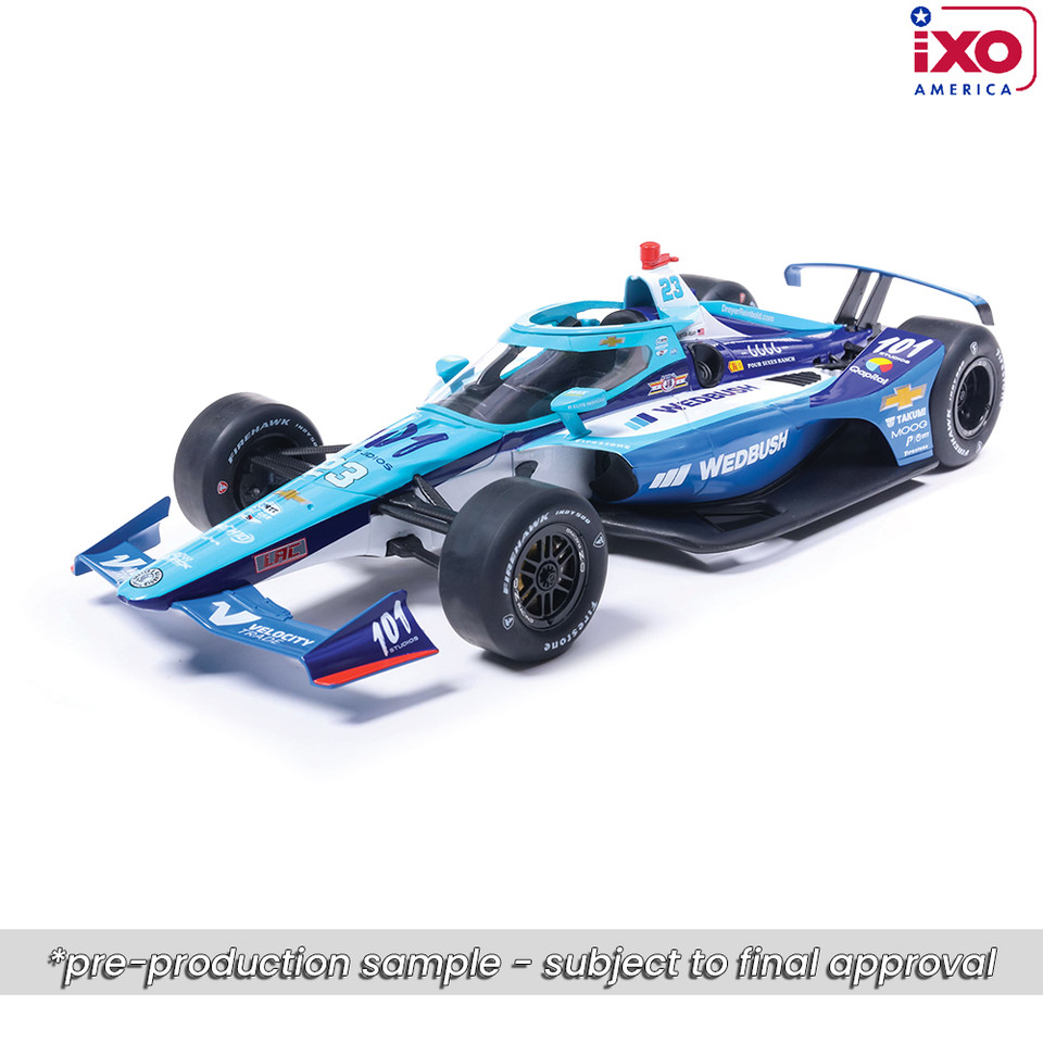 2025 NTT INDYCAR Series - #23 Ryan Hunter-Reay / Dreyer & Reinbold Racing/Cusick Motorsports Wedbush Securities 1:18 Scale Main Image