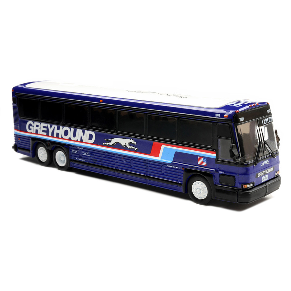 MCI D4000 Coach: Greyhound Blue 1:87 Scale Main Image