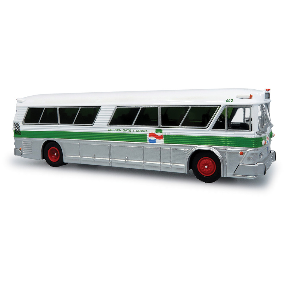 1964 MCI MC-5A Coach: Golden Gate Transit 1:87 Scale Main Image