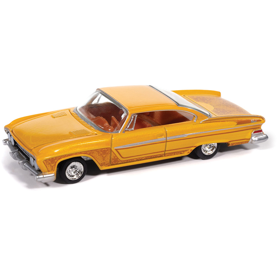 1961 Dodge Phoenix Lowrider - Mango Smoothie Lowrider 1:64 Scale Main Image