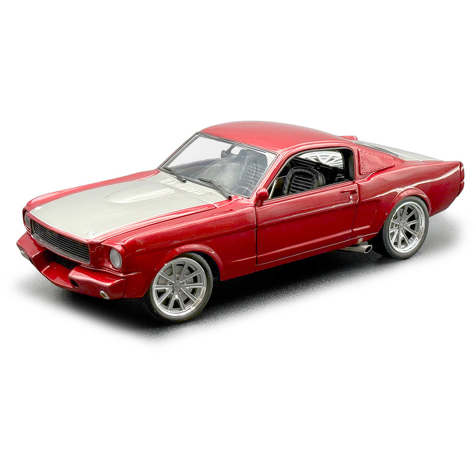 1965 Shelby GT350R Pro Touring - Red 1:18 Scale Main Image