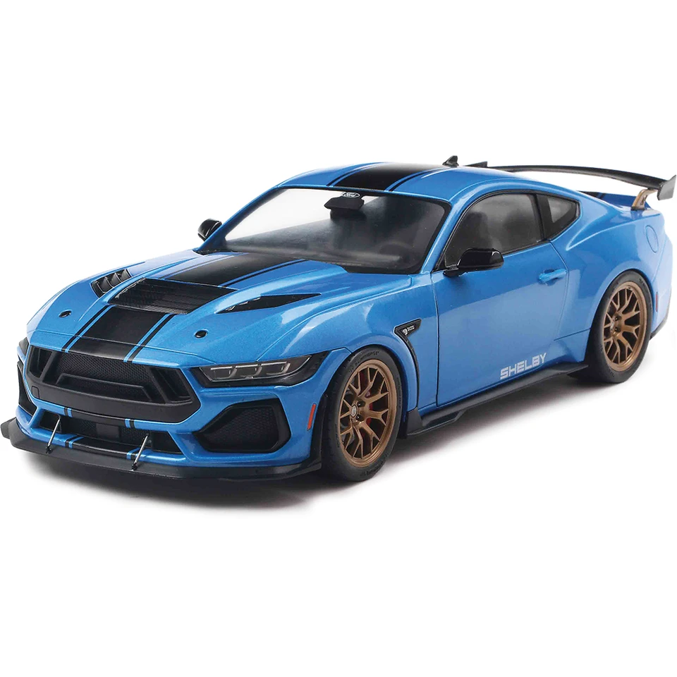 2025 Shelby Mustang Super Snake - Grabber Blue 1:18 Scale Main Image