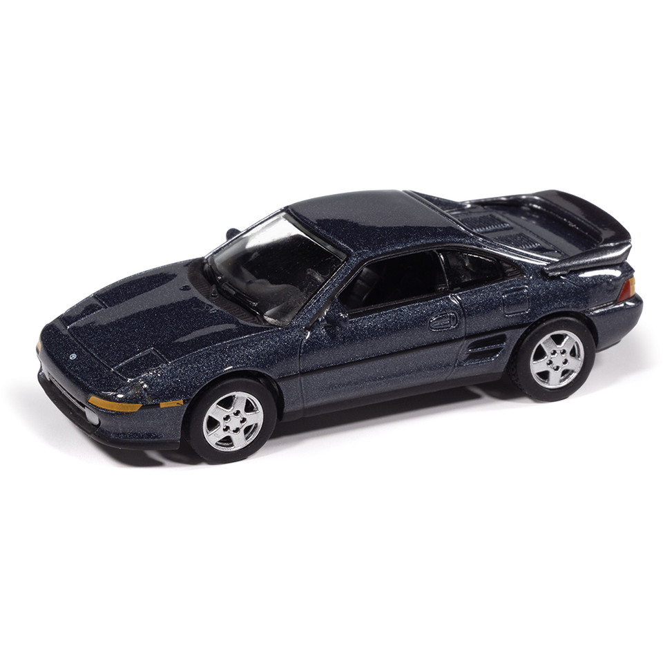 1991 Toyota MR2 - Bluish Gray Argentum Poly 1:64 Scale Main Image