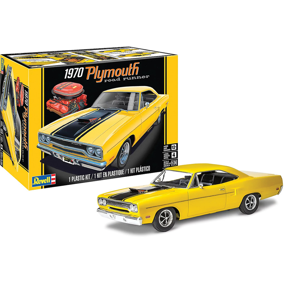 1970 Plymouth Road Runner - Plastic Model Kit Main Image