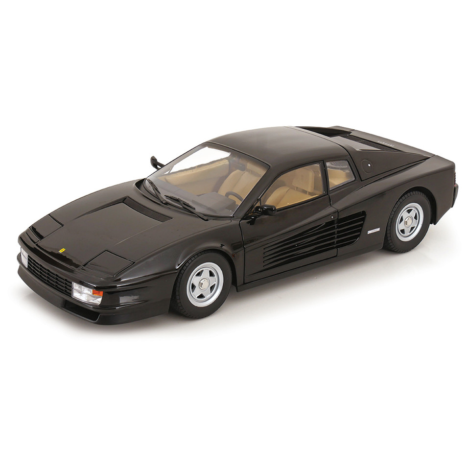 1986 Ferrari Testarossa - Black 1:12 Scale Main Image