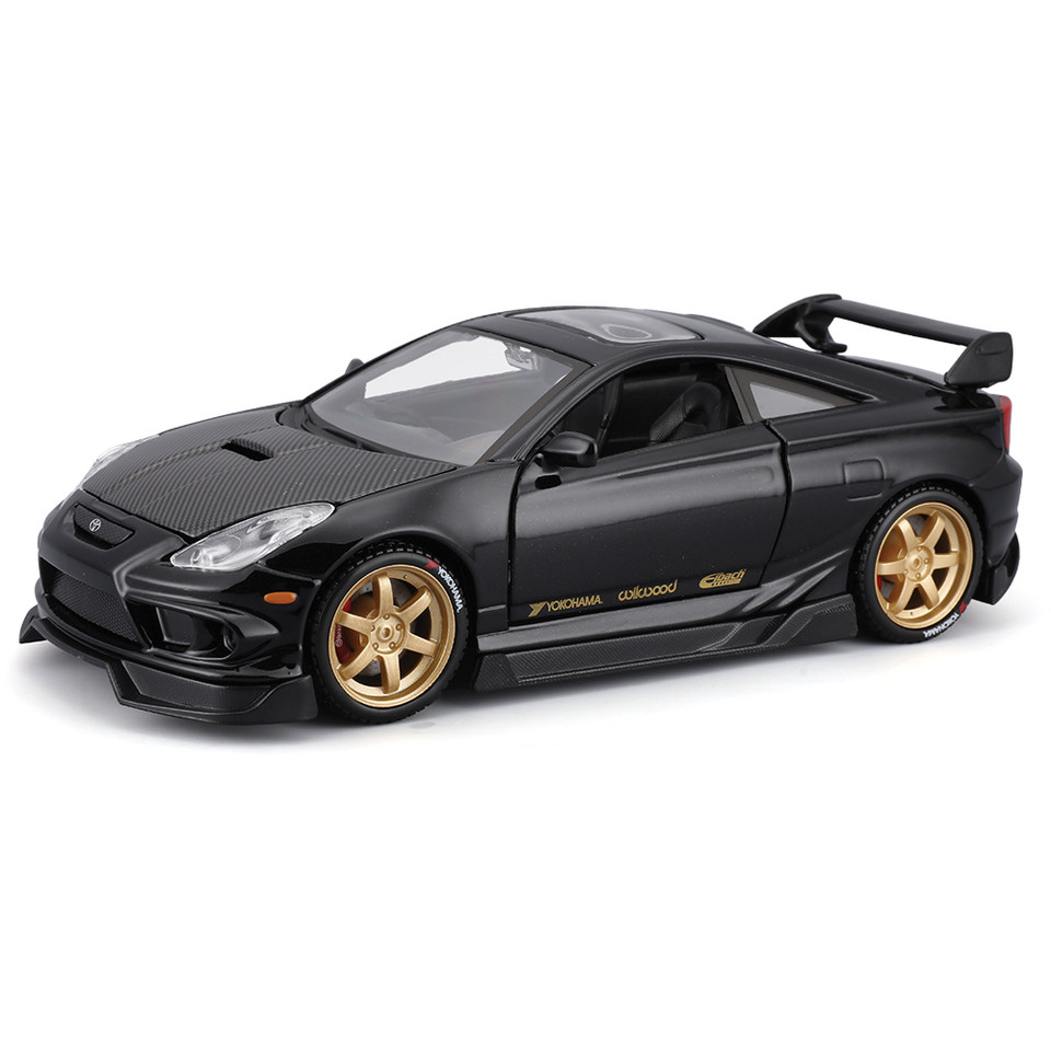 2004 Toyota Celica GT-S - Tokyo Mods Black 1:24 Scale Main Image