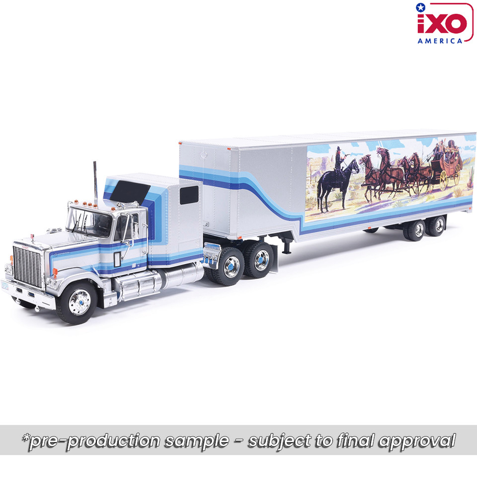 1980 GMC General With Trailer - Western White Main Image