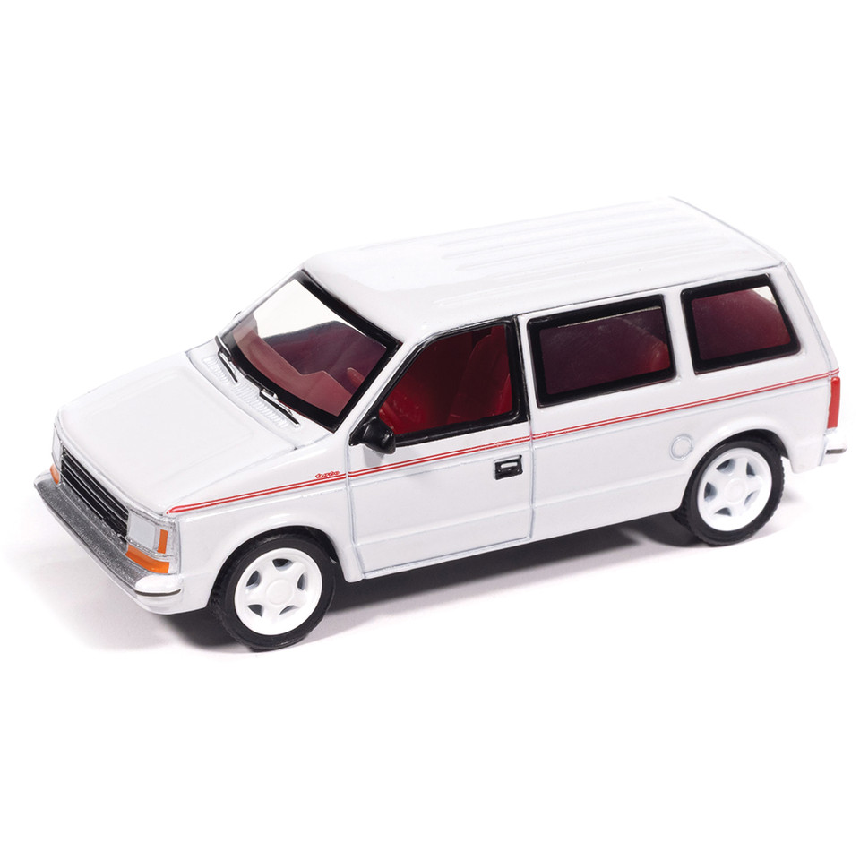 1989 Plymouth Voyager Turbo - Bright White 1:64 Scale Main Image