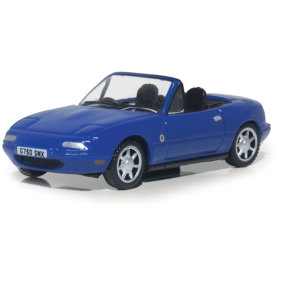Mazda MX-5 Miata (Open) - Mariner Blue 1:87 Scale Main Image
