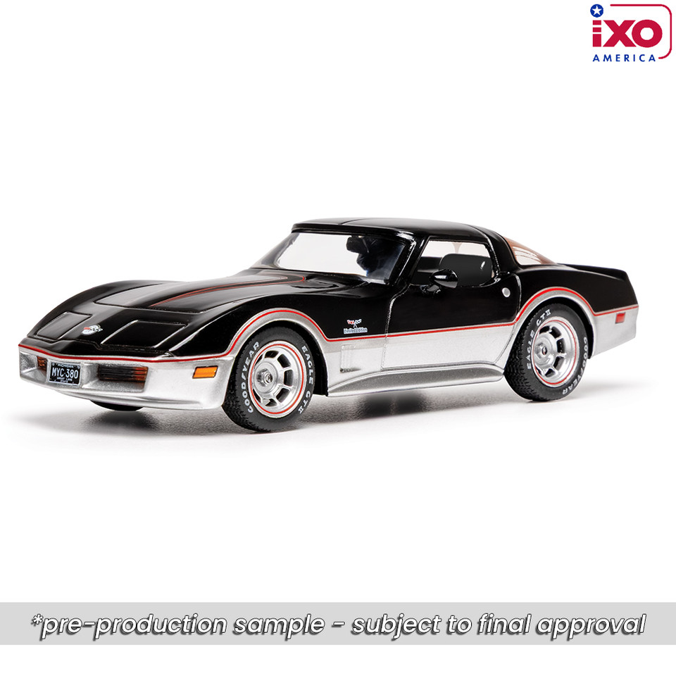 1978 Chevrolet Corvette C3 - Black and Silver Main Image
