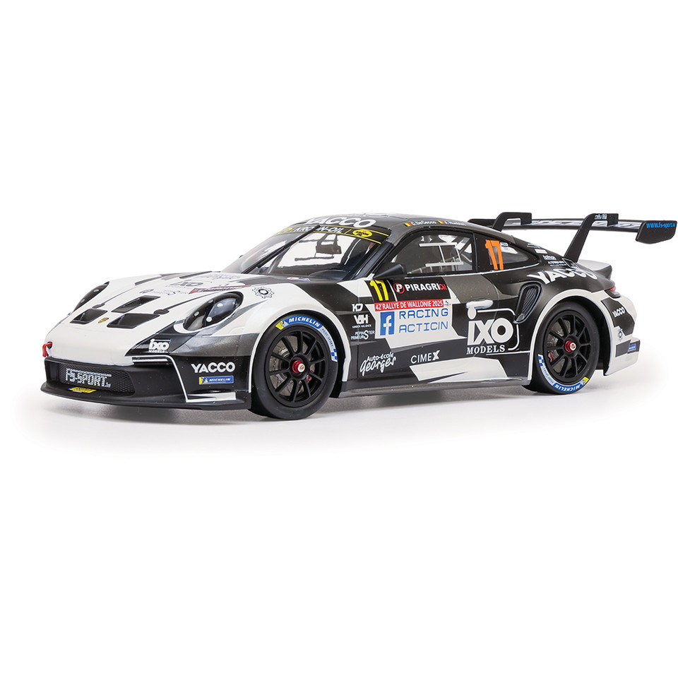 2025 Porsche 992 Rally GT #17 C. De Cecco - H. Jerome Rallye De Wallonie 1:18 Scale Main Image
