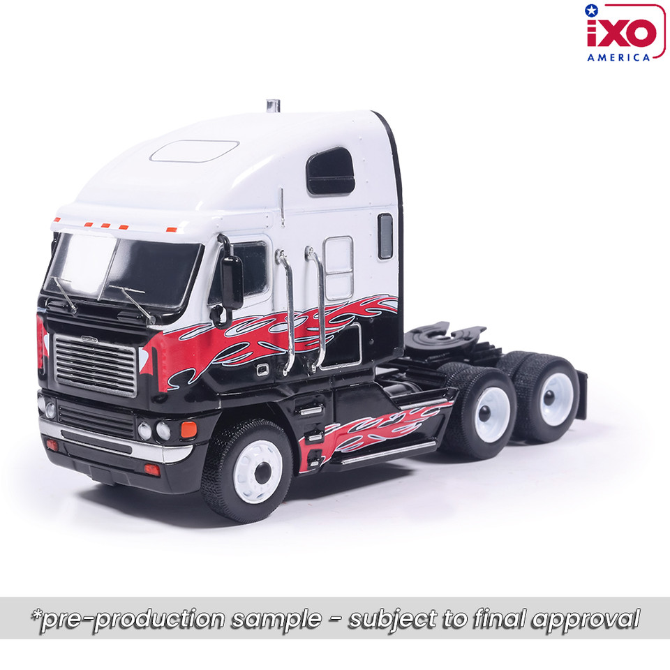 2002 Freightliner Argosy - Red and Black 1:64 Scale Main Image