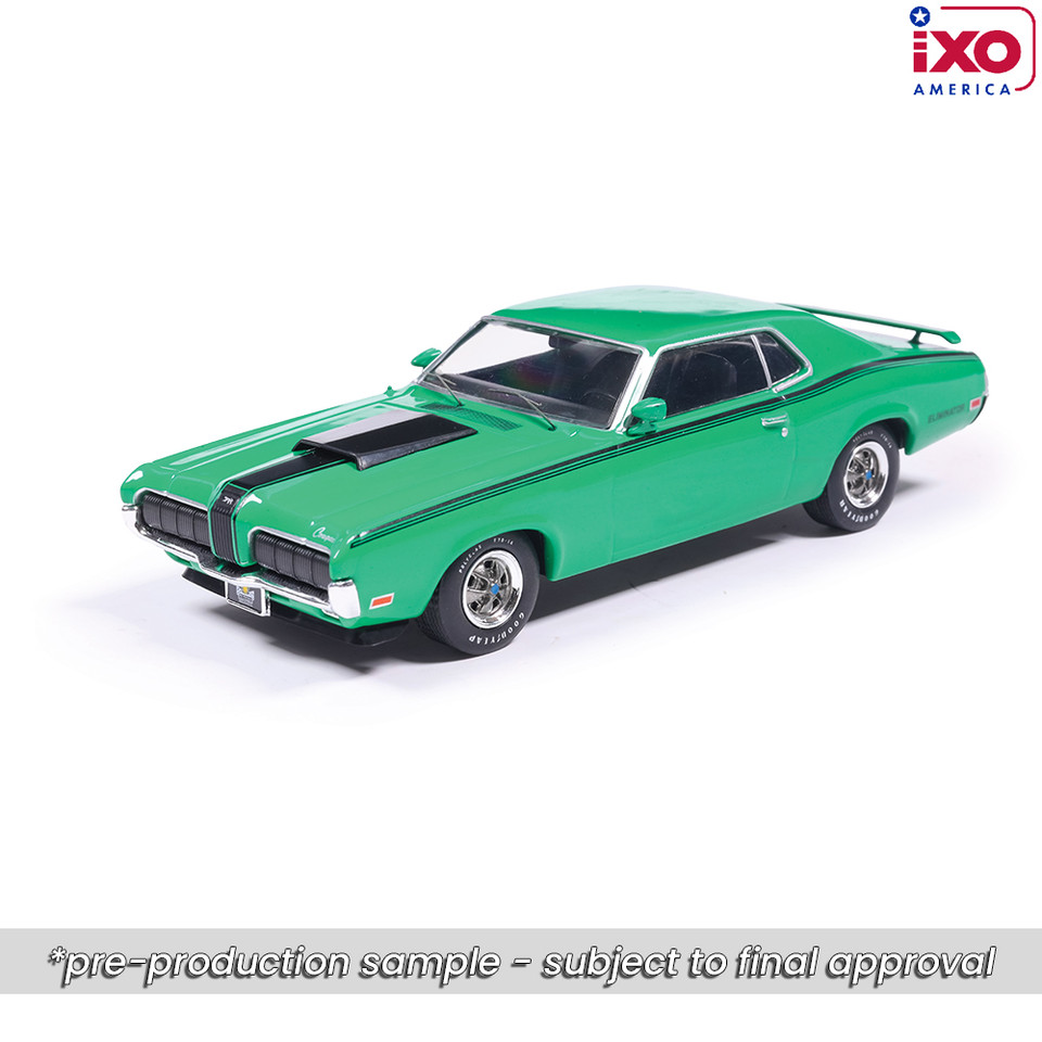 1970 Mercury Cougar Eliminator 428 CJ - Competition Green 1:43 Scale Main Image