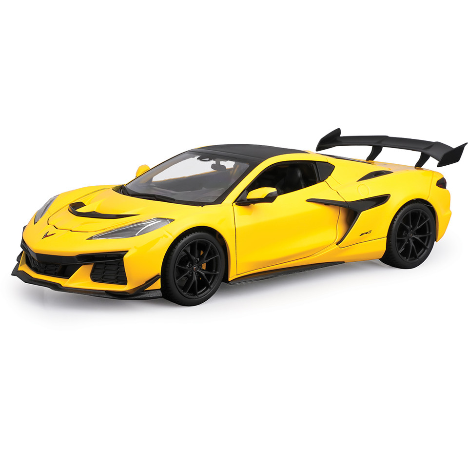 2025 C8 Corvette ZR1 - Yellow 1:18 Scale Main Image