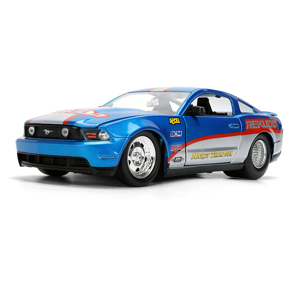 2010 Ford Mustang GT - Mickey Thompson 1:24 Scale Main Image