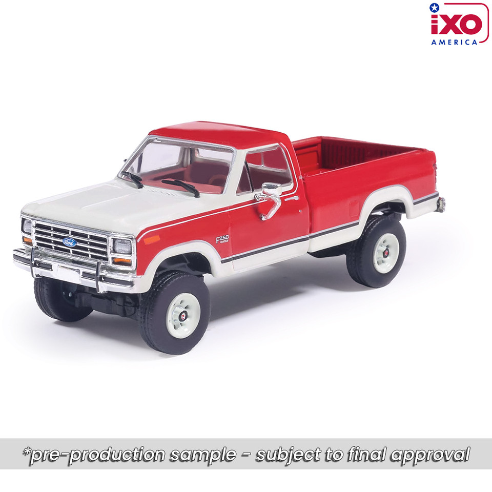 1984 Ford F-250 XLT Lariat Long Bed Styleside 4X4 - Victoria 1:64 Scale Main Image
