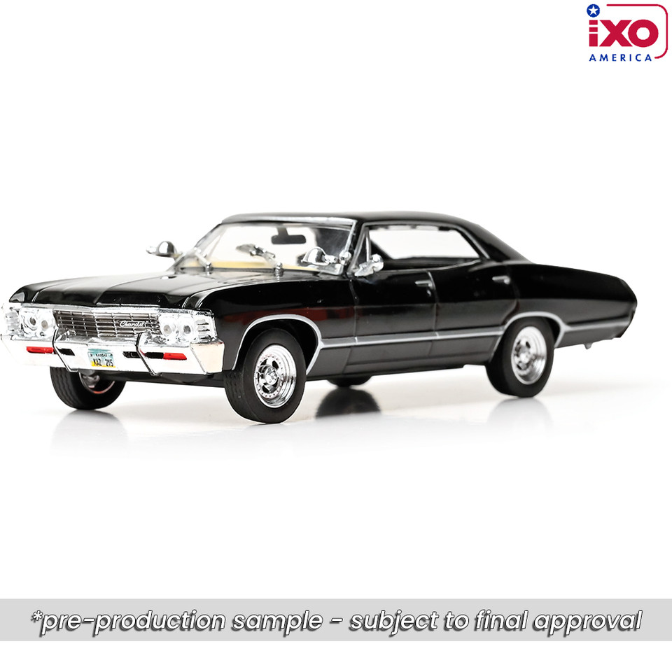 1967 Chevrolet Impala Sport Sedan - Black 1:43 Scale Main Image