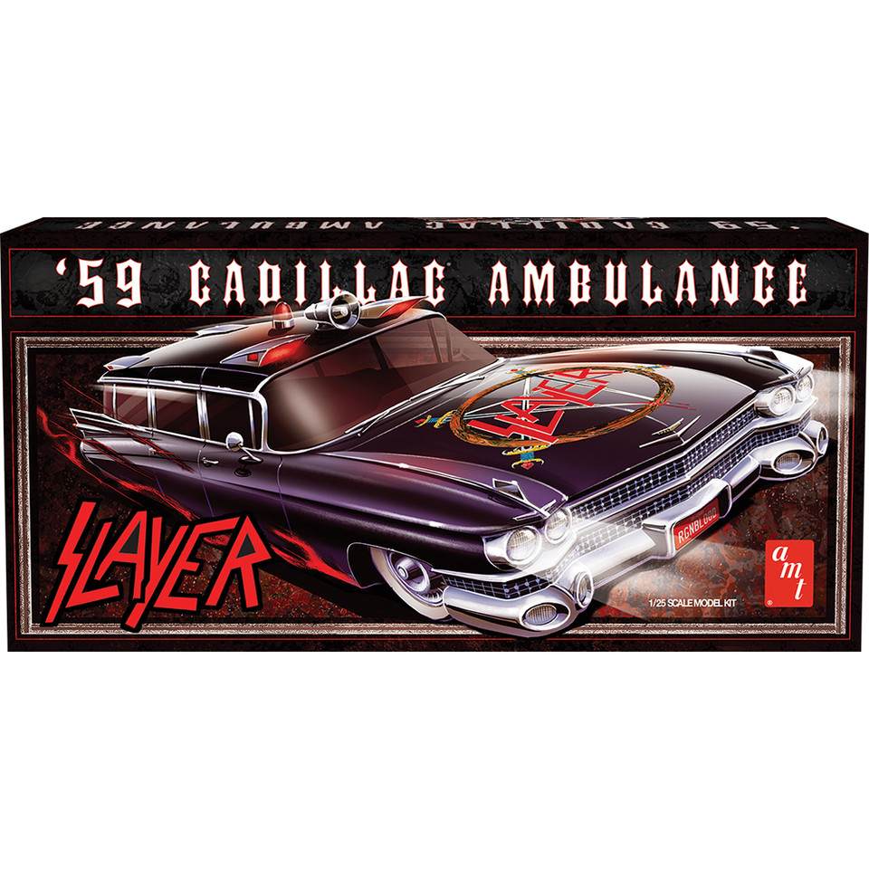 1959 Cadillac Ambulance Slayer 1:25 Scale Main Image