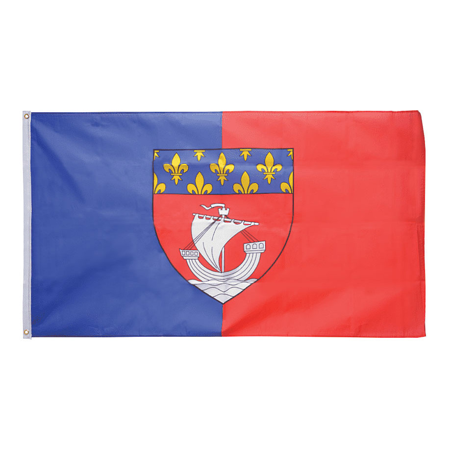 Paris Coat of Arms Flag  Main Image