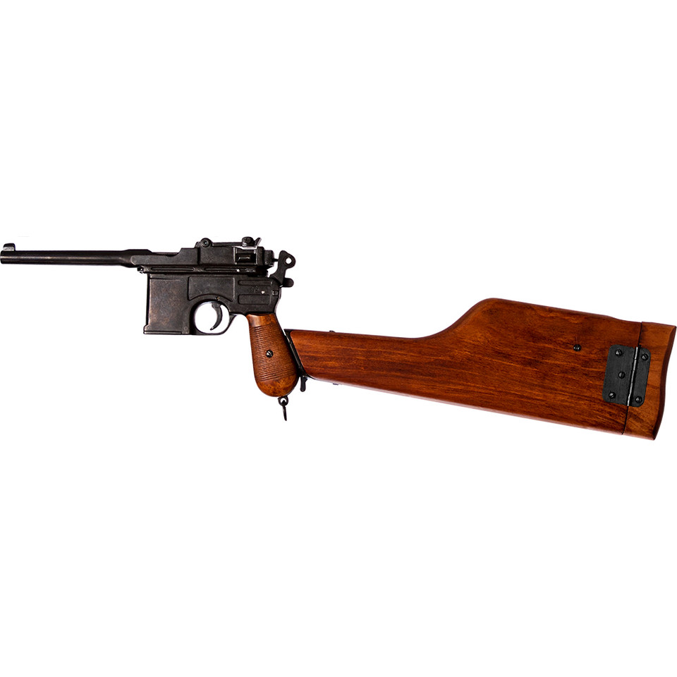 1896 C96 Mauser Replica with Wooden Stock N/A Main Image