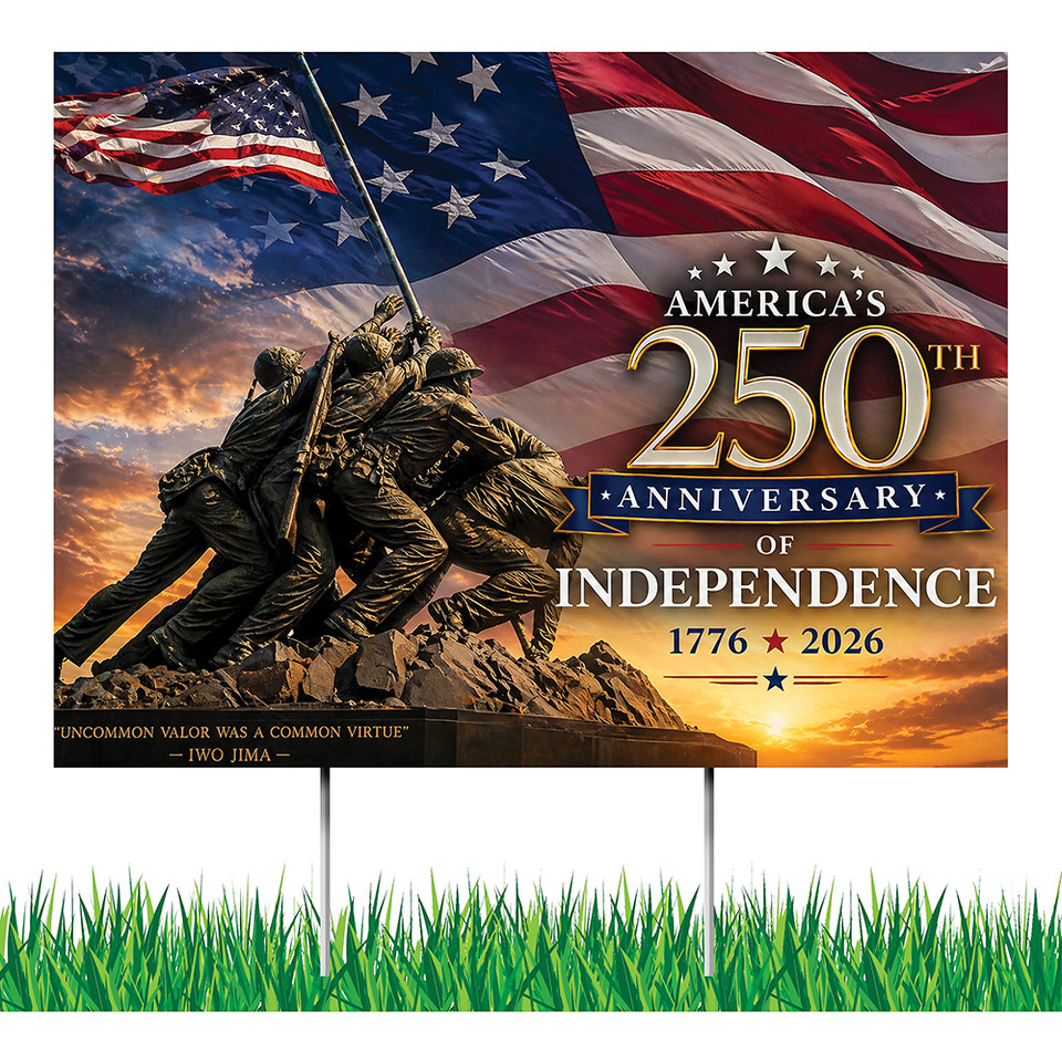 Iwo Jima Yard Sign Aahs Enterprises (474665)  Main Image