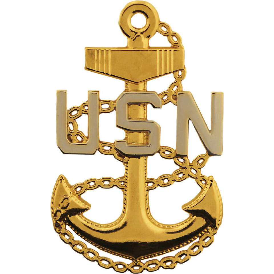 USN Anchor Lapel Pin P19033 (C003)  Main Image