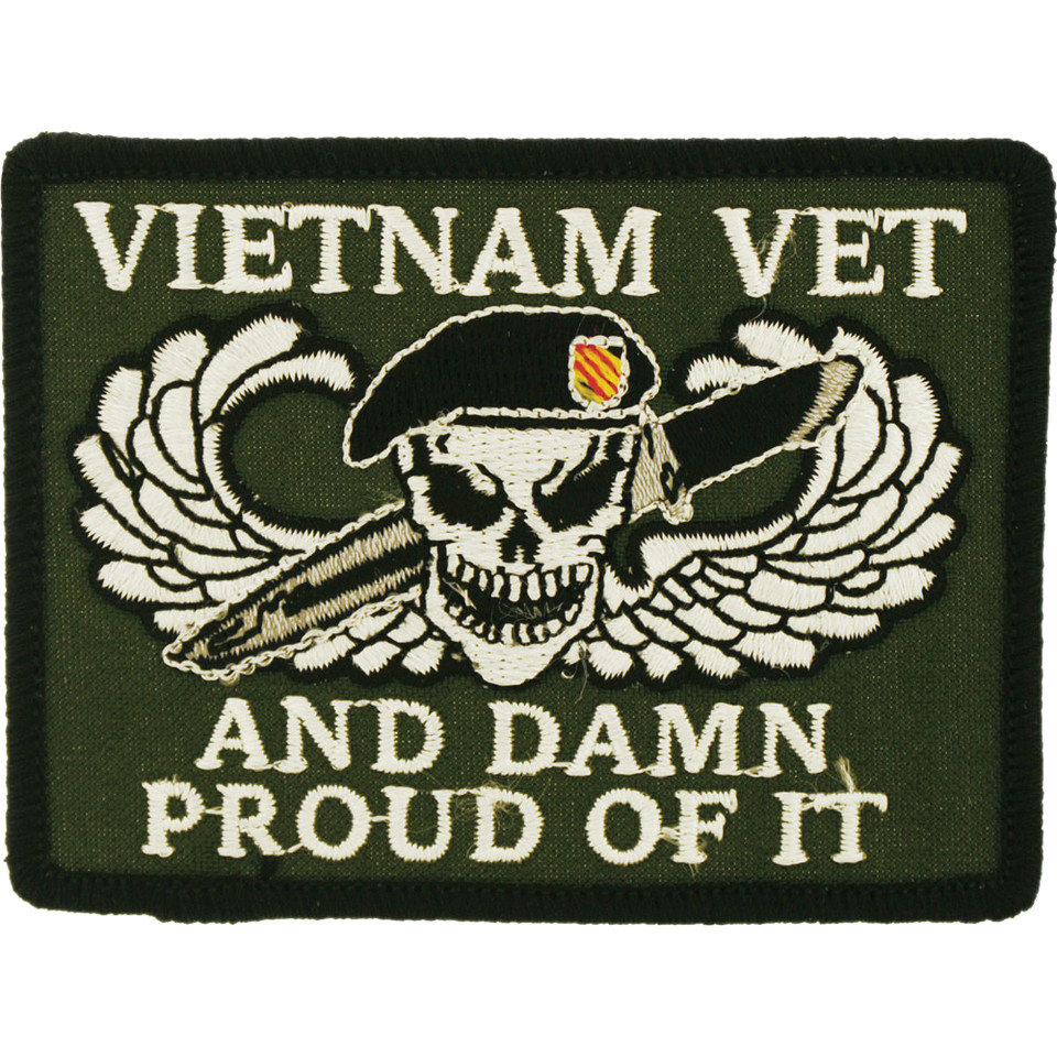 Vietnam Vet Proud Patch  PM0806 (M)  Main Image