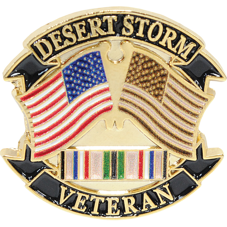 DESERT STORM VETERAN PIN DESERT STORM VETERAN PIN (P15515)  Main Image