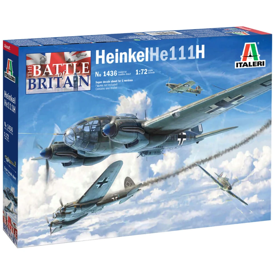 Heinkel He 111H 1/72 Kit Main Image