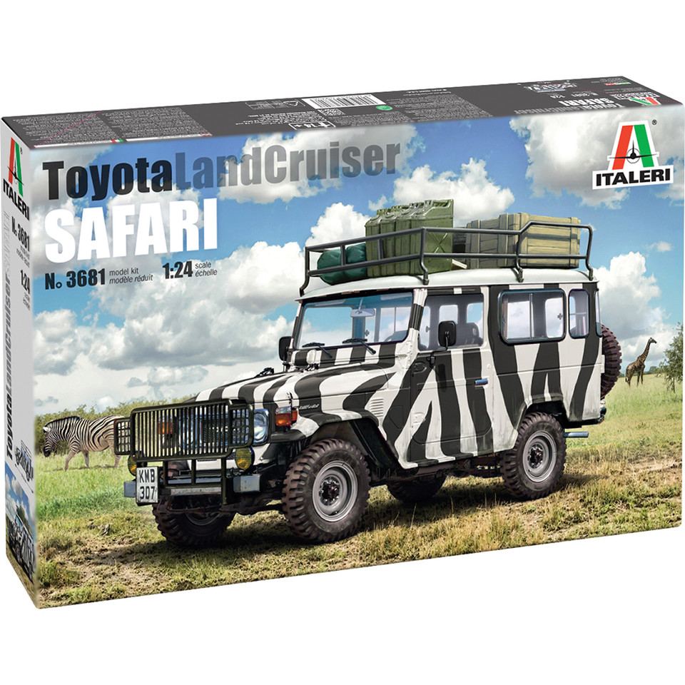 Toyota Land Cruiser Safari 1/24 Kit Italeri (3681) 1:24 scale Main Image