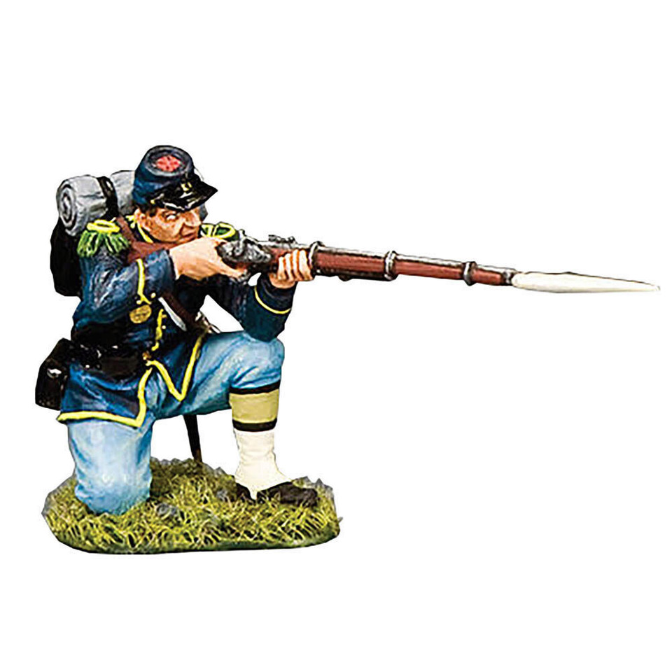 Kneeling Infantryman Firing Rifle 1/30 Figure -CW138 1:30 Scale Main Image