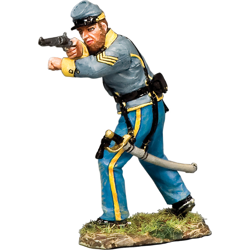 Sergeant Firing Pistol 1/30 Figure 1:30 scale Main Image