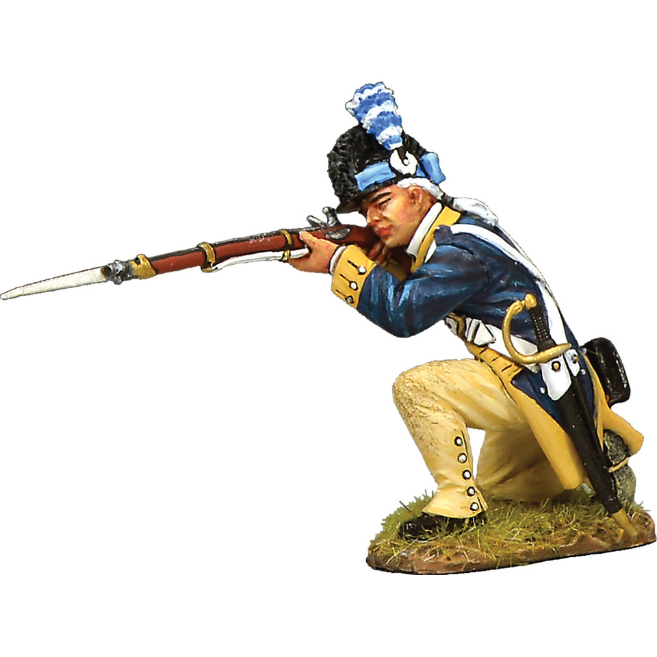 Washington's Guard Co. Kneeling Firing 1/30 Figure K&C (AR078) 1:30 scale Main Image