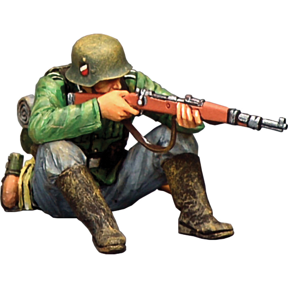 Riflemen Sitting Firing #2 1/30 Figure K&C (WH126) 1:30 scale Main Image