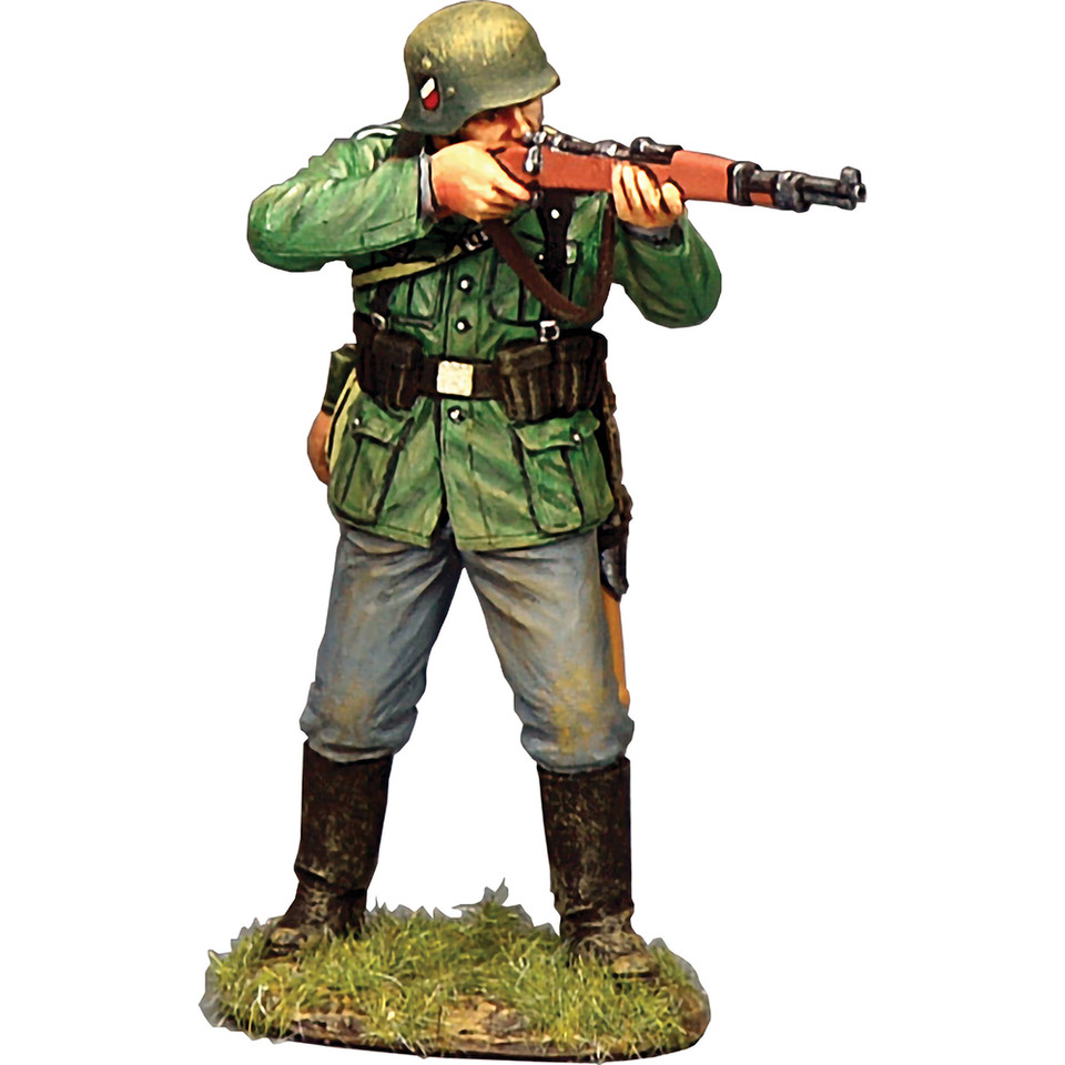 Standing Shooting Rifleman 1/30 Figure K&C (WH131) 1:30 scale Main Image