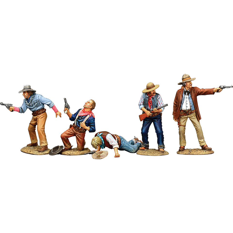 The Clanton Gang 1/30 Figure Set K&C (TRW211) 1:30 scale Main Image