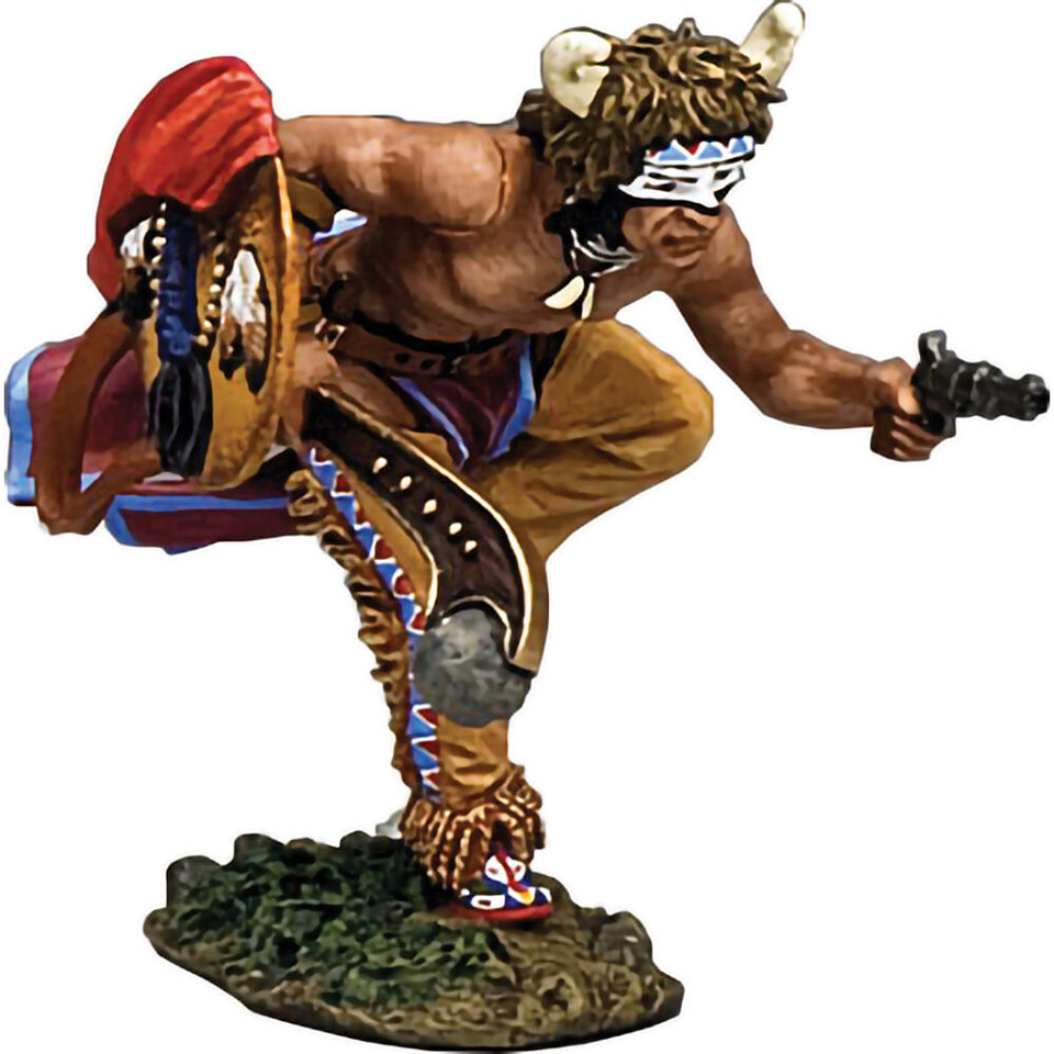 Running Buffalo with Pistol 1/30 Figure 1:30 scale Main Image