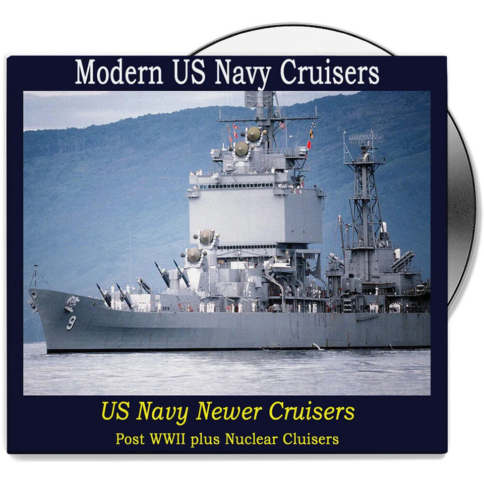 U.S. Navy Modern Cruisers  - DVD CAMPBELL FILMS (CFDVD0089D2)  Main Image
