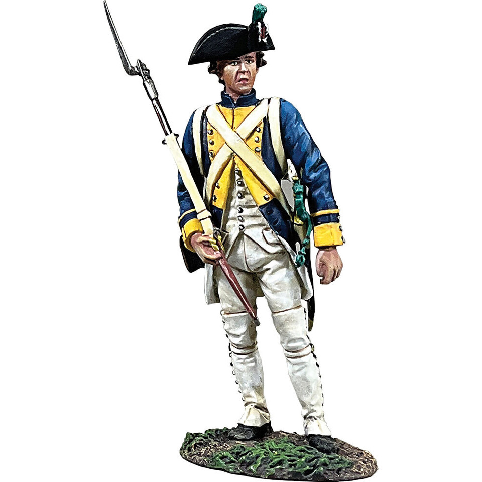 French Royal Duex-Ponts Sergeant 1/30 Figure - 1781     William Britain (16187) 1:30 Scale Main Image