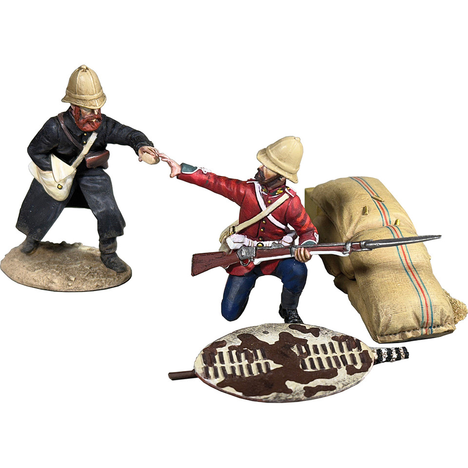 Chaplain Smith Distributing Ammunition 1/30 Figure Set - 187 William Britain (20221) 1:30 Scale Main Image