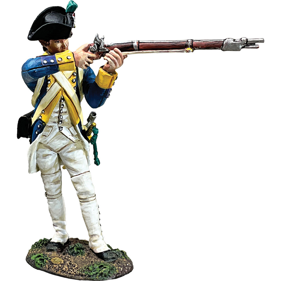 Royal Deux-Ponts Private Standing Firing 1/30 Die Cast Figu WILLIAM BRITAIN (16175) 1:30 scale Main Image