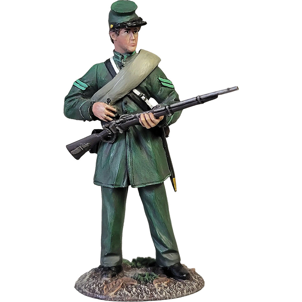 1st U.S. Berdan's Sharpshooter Reaching for Cap 1/30 Figure WILLIAM BRITAIN (31478) 1:30 scale Main Image