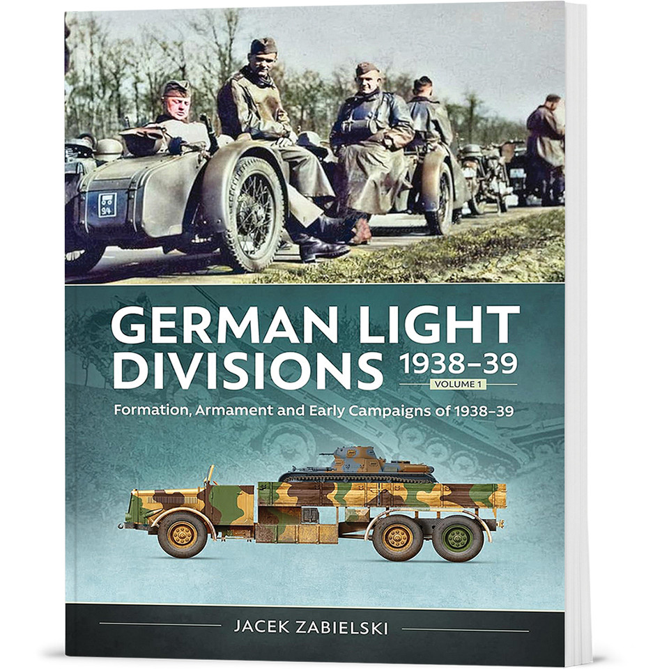 German Light Divisions 1938-39 Volume 1 Helion & Company (9781804517666)  Main Image