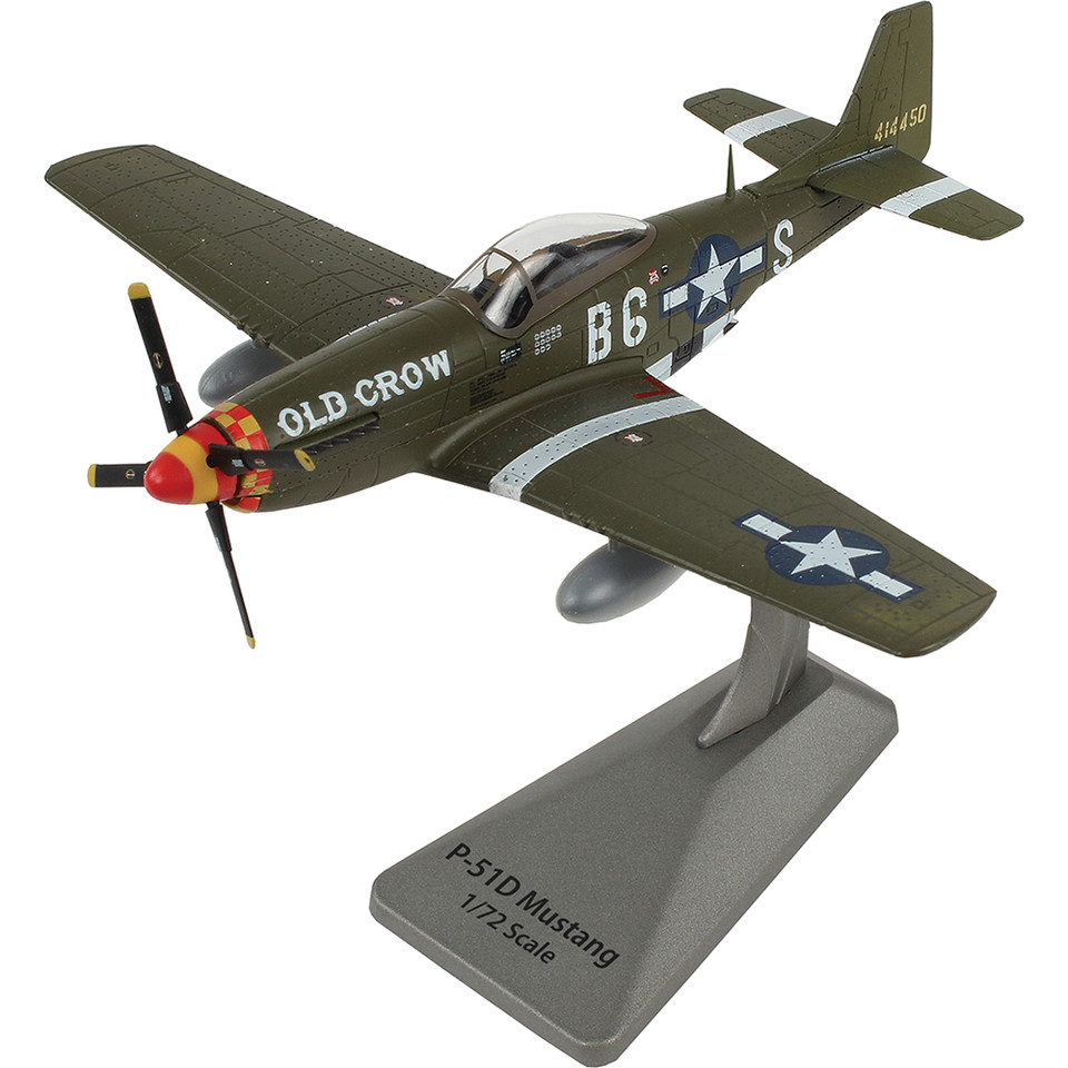 P-51D Mustang 1/72 Die Cast Model - Bud Anderson Main Image